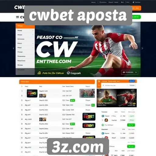 cwbet aposta | Facilidade de navegação no site cwbet aposta